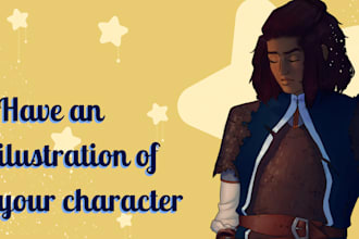 draw your rpg character in a full body pose
