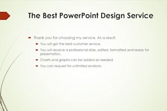 create professional powerpoint or google slides decks