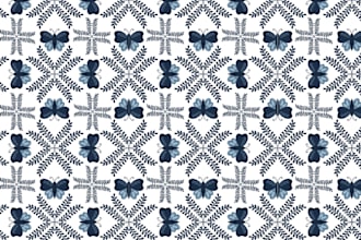 design unique seamless pattern, textile print and packaging