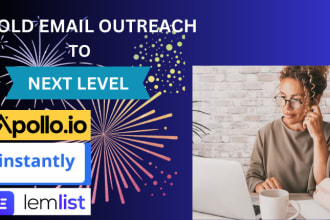 be your cold email expert, set up accounts and do cold email outreach