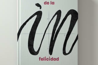 design an attractive book cover with back and spine