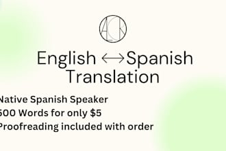 do english to spanish translations