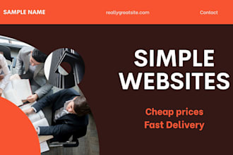 design a simple and minimalist website