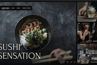 do figma responsive website design and UX UI mock up