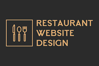 build food delivery or wordpress restaurant website design