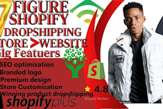 build 7 figure shopify store, shopify website, shopify dropshipping store