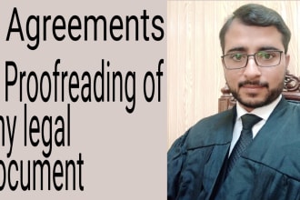 draft legal documents as lawyer