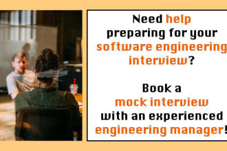 give you a mock software engineering interview