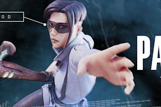 design professional gaming and esports banners