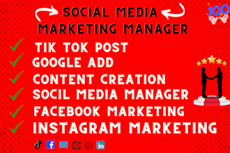 your social media content creation manager and supporter
