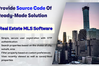 provide the source code of readymade real estate mls software solution