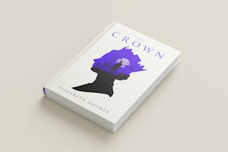 design  a minimalist book cover, amazon KDP or kindle cover