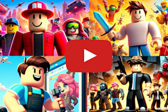 draw amazing roblox cartoon youtube thumbnail in any style
