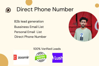 do collect b2b leads mobile phone number direct phone number