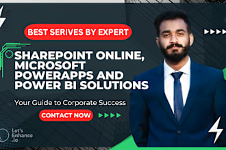provide sharepoint online, microsoft power apps and power bi solutions