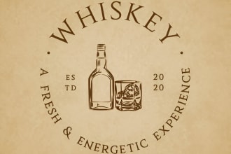 make a unique restaurant, bar and night club logo design