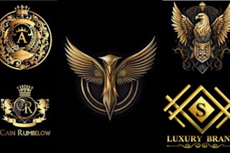 design luxury royal or heraldic crest badge ,emblem family and regal logo