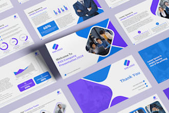 design or redesign powerpoint presentation  template pitch deck google slides