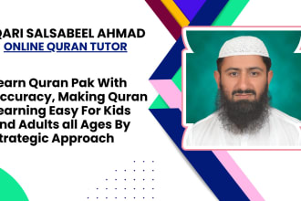 be your quran tutor with tajweed basic qaida dua and namaz