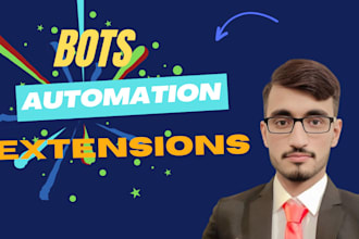 chrome extension web automation and bot