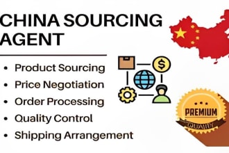be your amazon product sourcing agent, dropshipping agent in china
