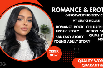 ghostwrite arousing romance, fiction, fantasy, nsfw, kinky, smut, erotic ebook