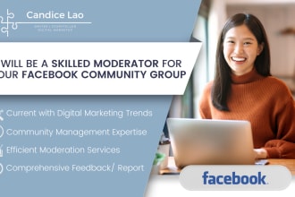 be a skilled moderator for your facebook community group