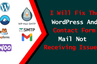 setup SMTP spam mail, bug fixing contact form mail issue