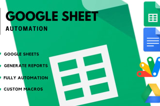 automate google sheets and integrate gmail,drive,and calendar using apps script