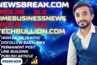 write and publish articles on newsbreak, premium sites post