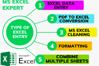 clean, organize, merge excel data, copy paste