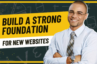 link building foundation backlinks for new website SEO