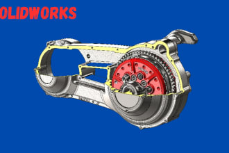 do 3d cad modeling, cad design, 3d animation, stl, dxf, obj