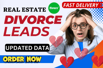 give divorce leads for real estate with skip tracing