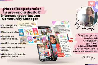 creative design and community manager spanish
