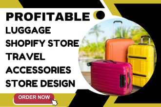 design luggage shopify store travel accessories shopify store luggage website