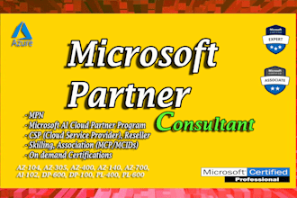 microsoft partner center consultant msp csp marketplace mcid certificate link