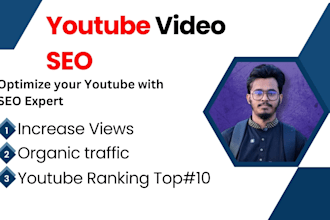 do advance youtube video SEO titles, description optimization