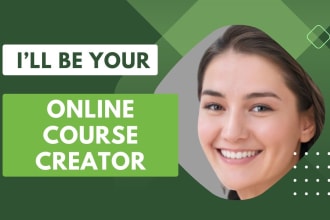 create online course website on thinkific, kajabi, podia, elearning website, lms