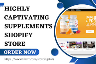 build private label, herbal, health and private label supplements shopify store