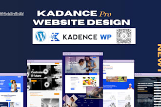 build wordpress website with kadence gutenberg blocks, spectra, elementor