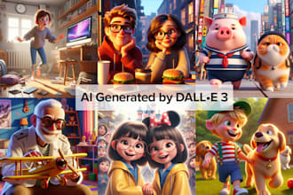 create disney pixar style with ai image generator