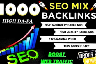 do spam free quality contextual SEO dofollow mix backlinks