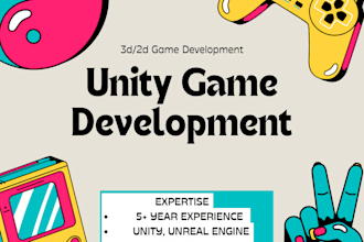 create high quality interactive unity games