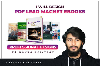 design unique PDF lead magnet, ebook, workbook