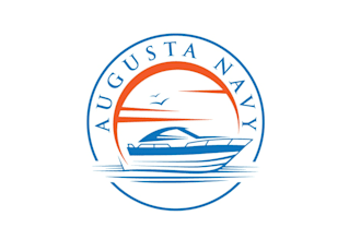 design beautifully extraordinary augusta navy logo