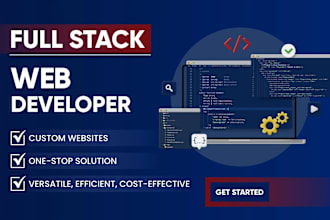 be your full stack web developer in js, HTML, CSS, mongodb