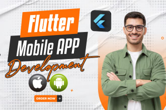 do flutter mobile app development as android and ios app developer