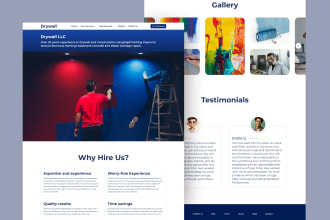 do figma website landing page and mobile app design, uiux in figma