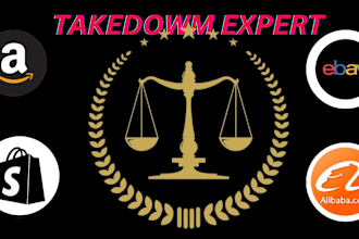 report infringing listings on shopify, ebay and amazon stores